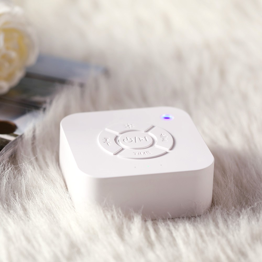 Q1 Home USB Charging Baby Adult White Noise Relaxing Sound Timer Sleep Aid LED Breathing Light Insomniac Therapy Machine-3