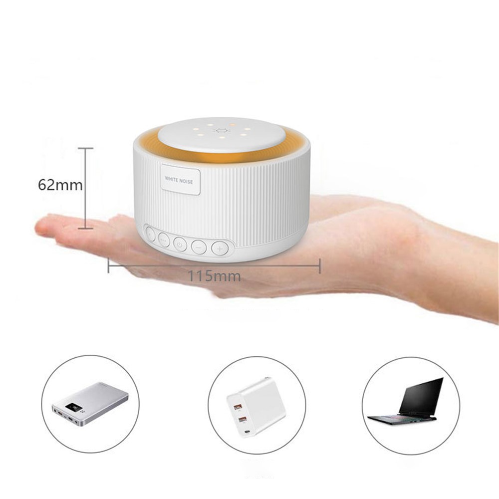 LEMONDA SMART CS5 USB Ruido Blanco RECHO SONIDO RELAJANDO AYUDA DE SUEÑO PARA EL SUEÑO CALIENTE Máquina De Terapia De Insomne-7
