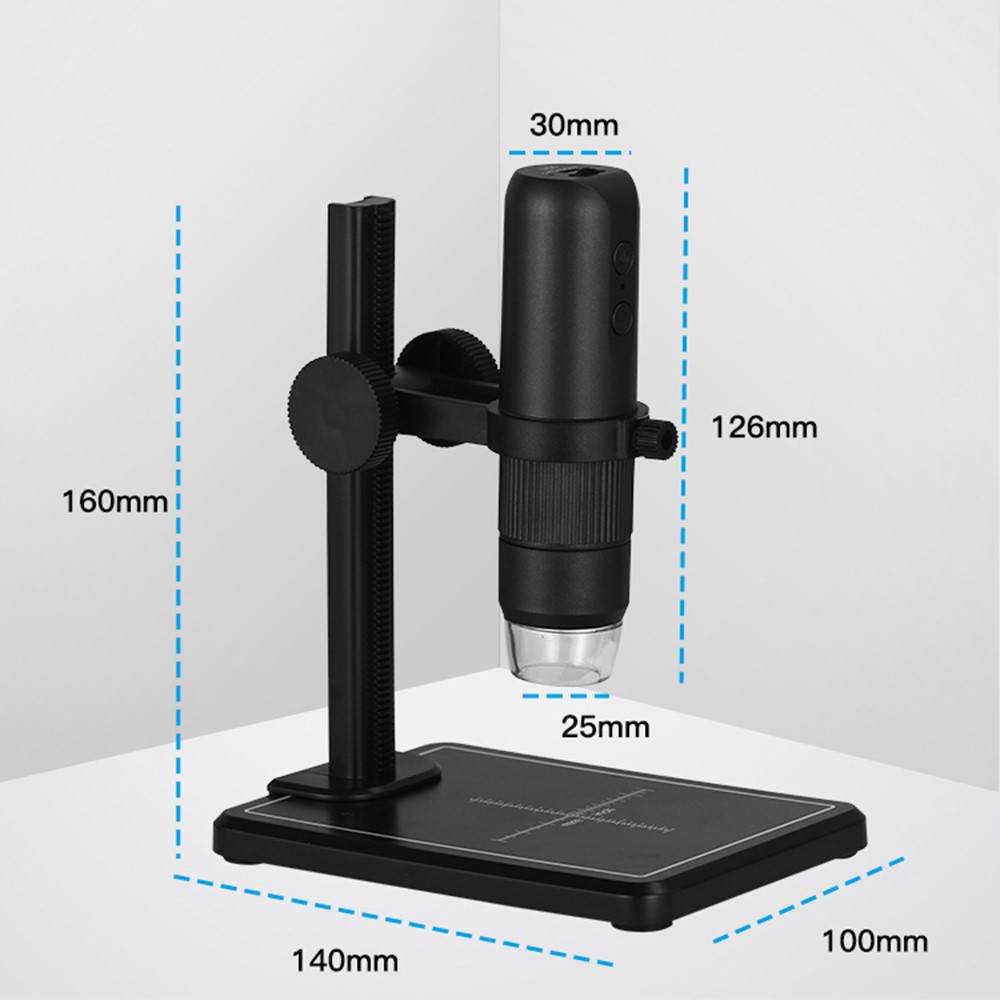 MS5 50X-1000X 8LED High-definition WiFi Wireless Digital Electronic Microscope Magnifying Glass-4