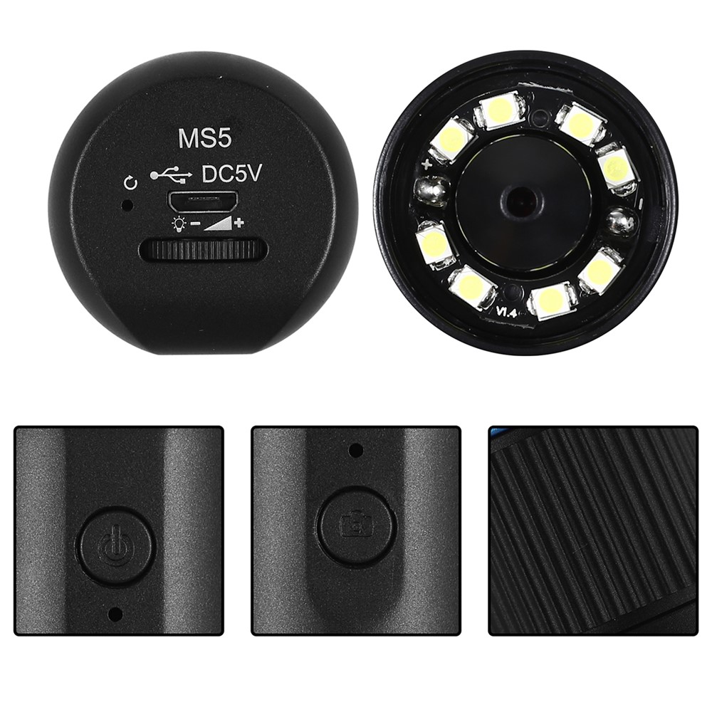 MS5 50X-1000X 8LED High-definition WiFi Wireless Digital Electronic Microscope Magnifying Glass-8