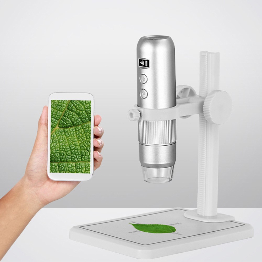 MS4 50X-1000X 8LED 2.0M High-definition Rechargeable WiFi Wireless Digital Microscope Magnifying Glass-3