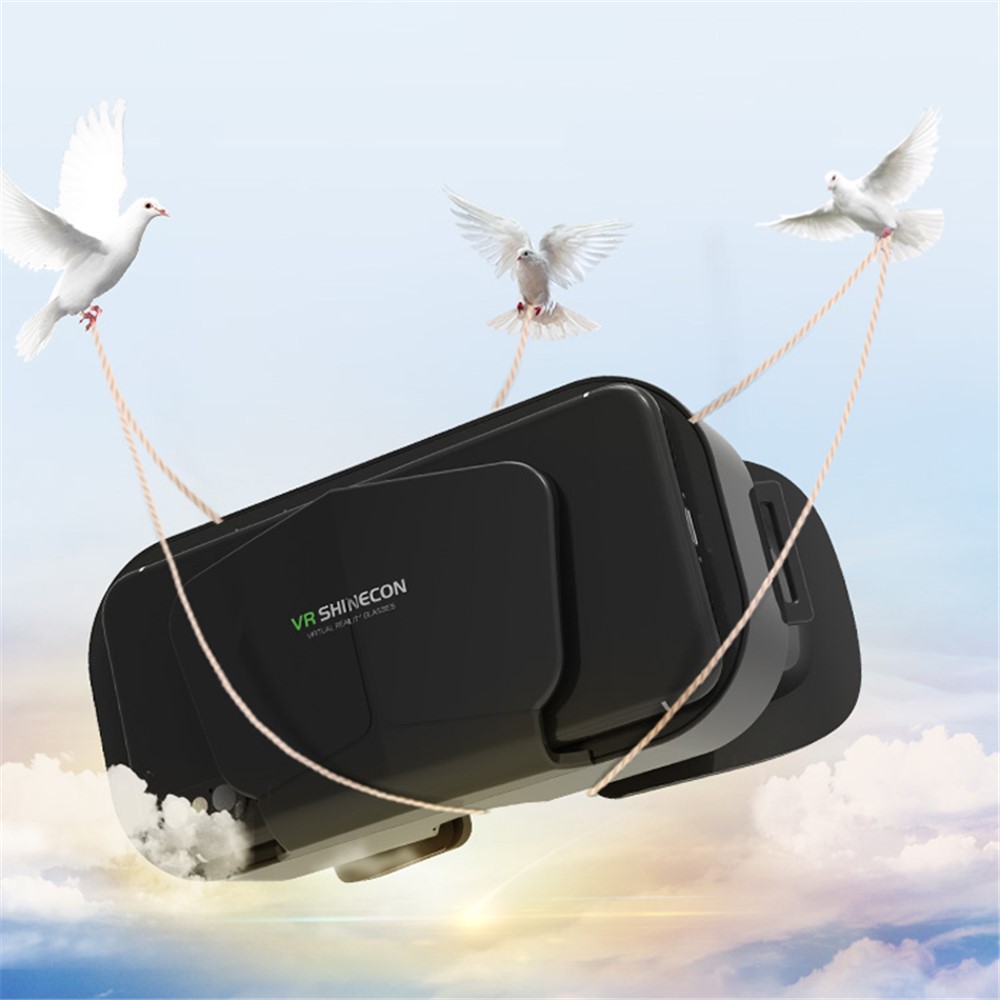 VR SHINECON G10 3D VR Glasses Helmet Virtual Reality Goggles Headset for 4.7-7.0 Inches Phones-3
