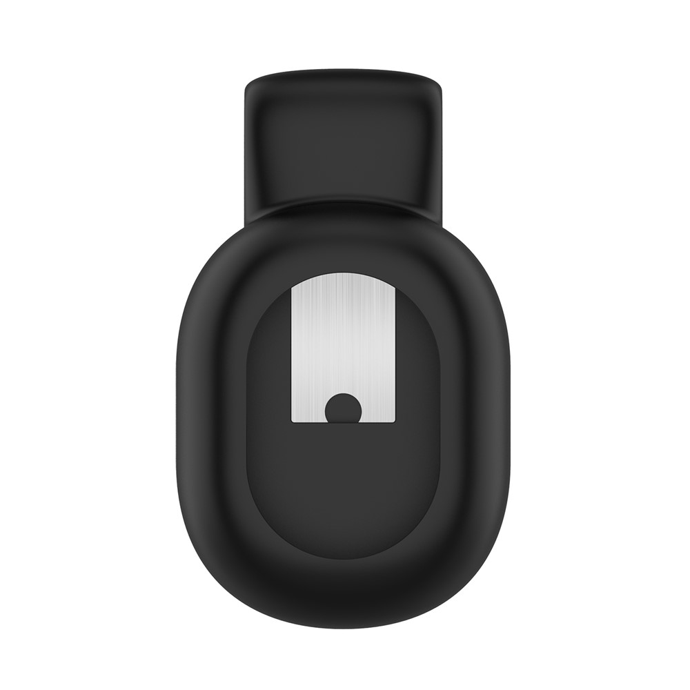 Drop-proof Soft Silicone Protective Case Cover with Steel Clip for Garmin 010-12520-00 Running Dynamics Pod - Black-3