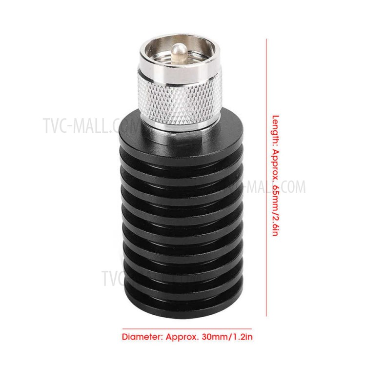 DL-30AM Dummy Load of Antenna DC-1GHz 25W 50Ohm Coaxial Terminators 2-Way Radio for Testing Car Accessories - M Connector-5