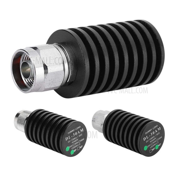 DL-30AM Dummy Load of Antenna DC-1GHz 25W 50Ohm Coaxial Terminators 2-Way Radio for Testing Car Accessories - M Connector-7