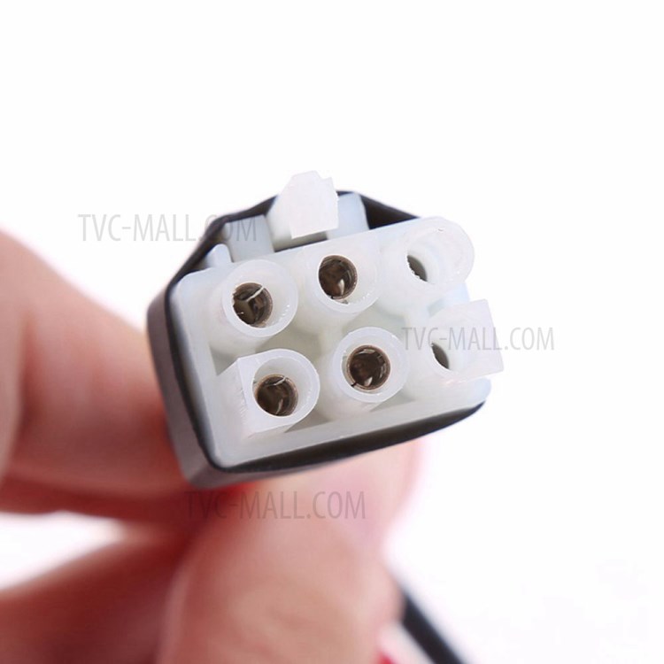 1m 6 Pin Plug Radio Power Cord Cable for Yaesu FT-857D FT-897D ICOM IC-725A IC-706 IC-78-7
