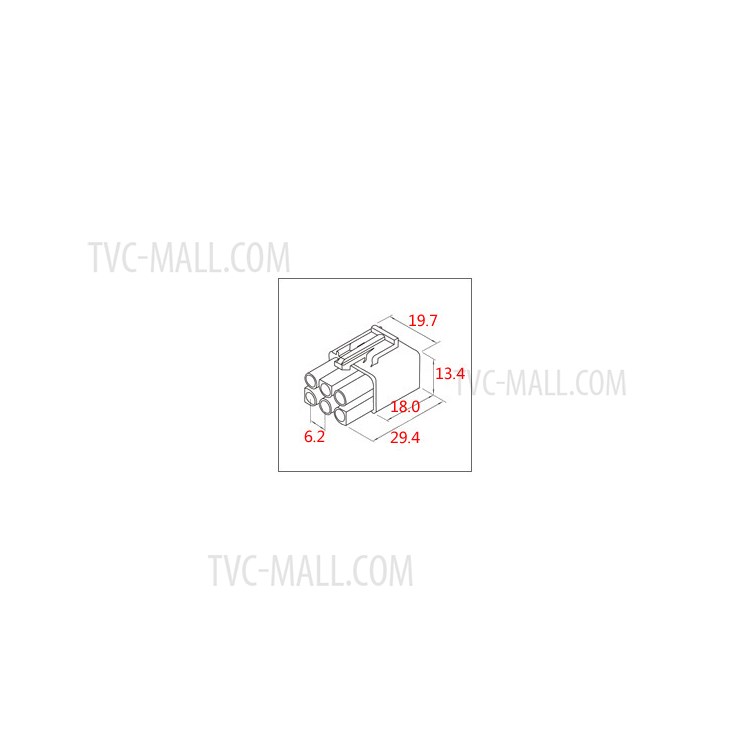 1m 6 Pin Plug Radio Power Cord Cable for Yaesu FT-857D FT-897D ICOM IC-725A IC-706 IC-78-8