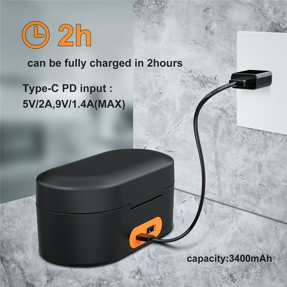 ZGCINE Portable Charging Case Station for Rode Wireless Go/Go II Microphone Travel Carrying Case-6
