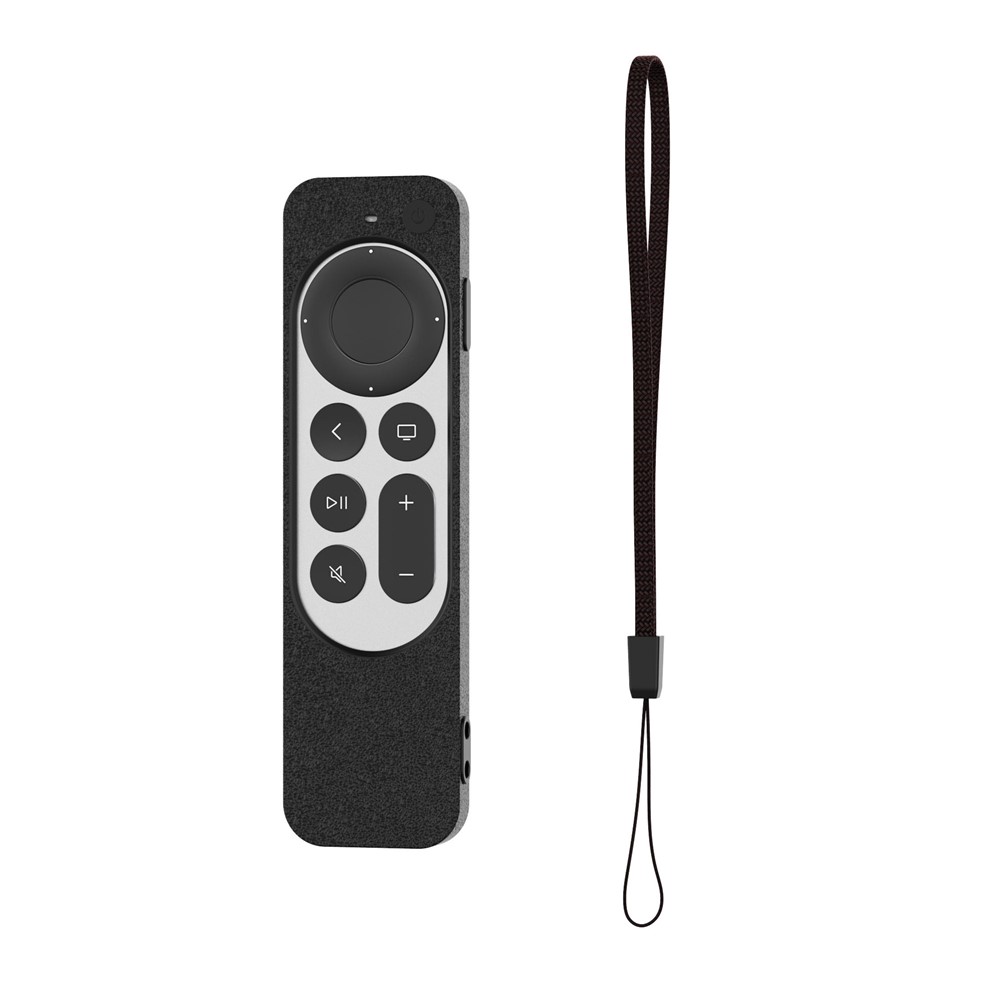 Anti-Slip Shockproof Silicone Remote Control Protective Case Cover for Apple 4K TV 2021 Series 6th Gen - Black-4