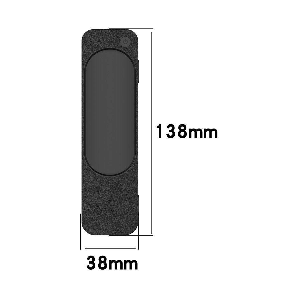 Anti-Slip Shockproof Silicone Remote Control Protective Case Cover for Apple 4K TV 2021 Series 6th Gen - Black-5