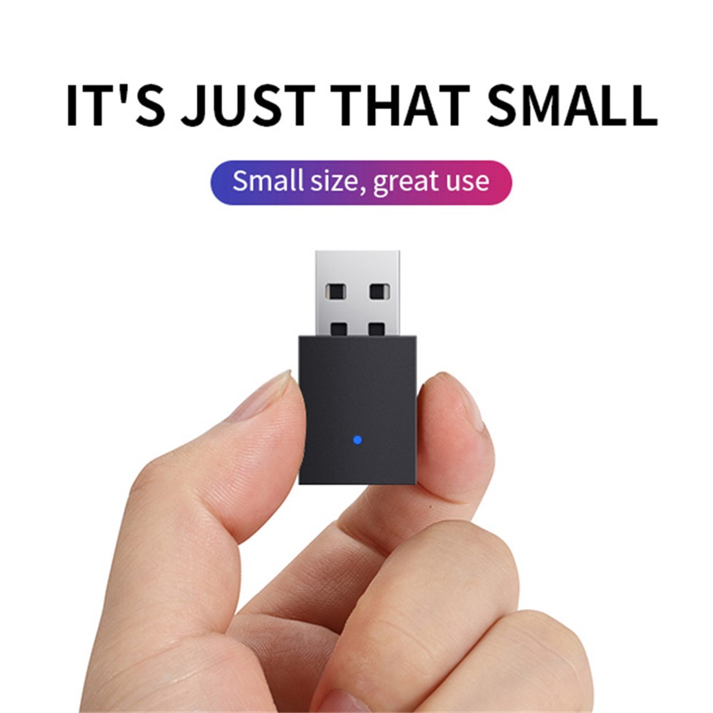 A4 5.0 Bluetooth Transmitter Desktop Computers USB Bluetooth Adapter for Bluetooth Headset Earbuds Speaker-4