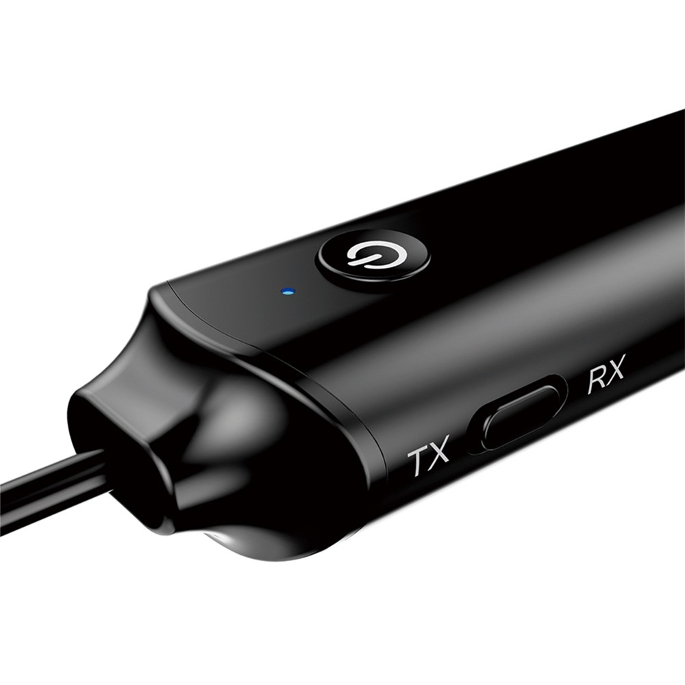 B12 Bluetooth 5.0 Transmitter Receiver Rechargeable 3.5mm Aux Audio Adapter for PC TV Car-10