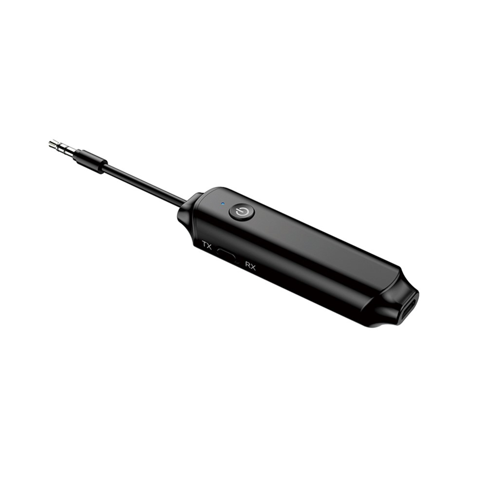B12 Bluetooth 5.0 Transmitter Receiver Rechargeable 3.5mm Aux Audio Adapter for PC TV Car-7