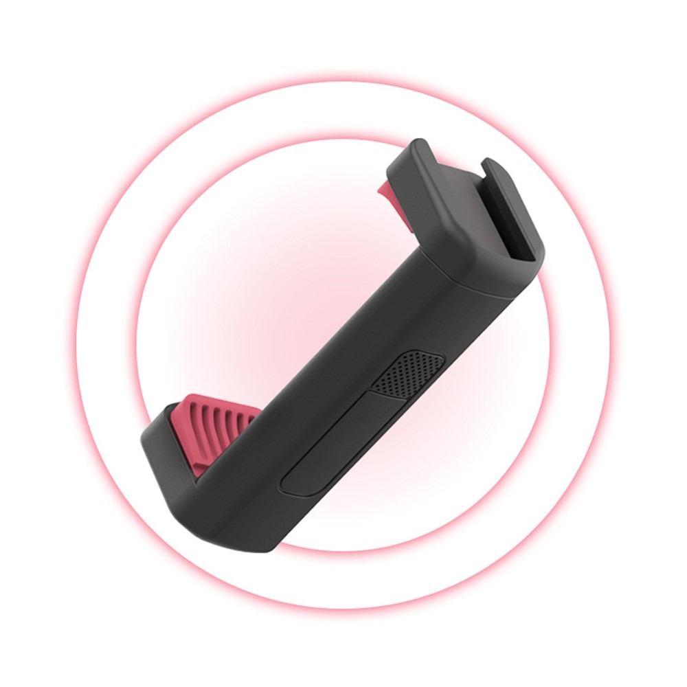 UURIG Mini Mobile Phone Clip Live Vlogging Cellphone Mount Clamp Adapter for Tripod Monopod Holder-2