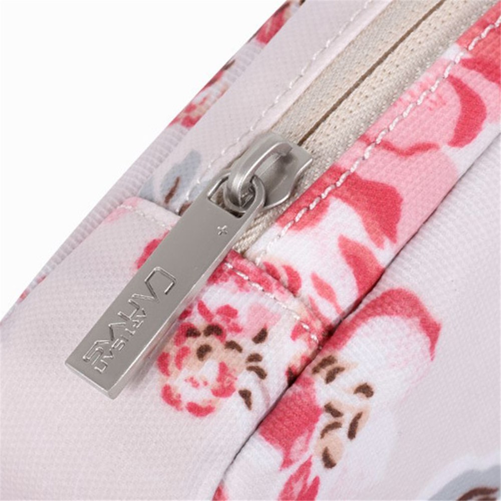 CANVASARTISAN H10-S11 Beautiful Flower Pattern Travel Cable Organizer Electronics Accessories Cases Storage Bag-4