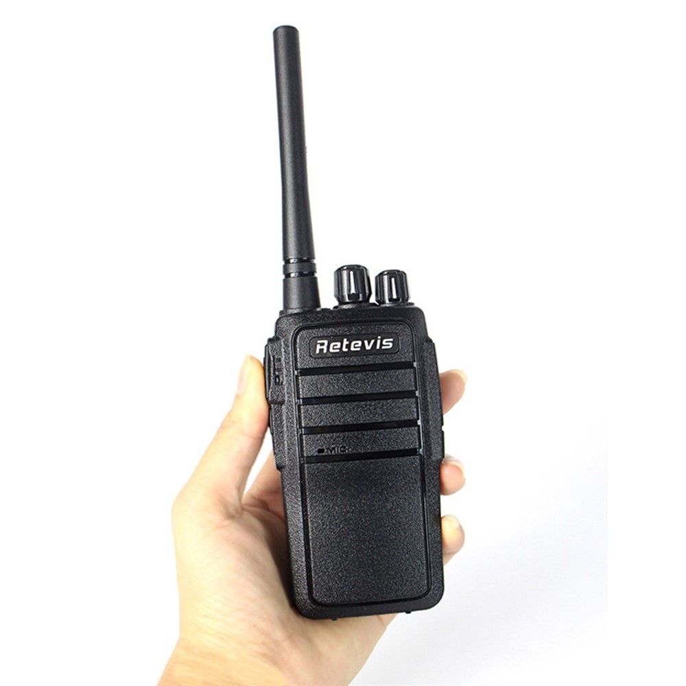 RETEVIS RT21 2Pcs/Set Portable Two Way Radio Mini Wireless Walkie-Talkie with 25kHz/12.5KHz Optional - EU Plugl-2