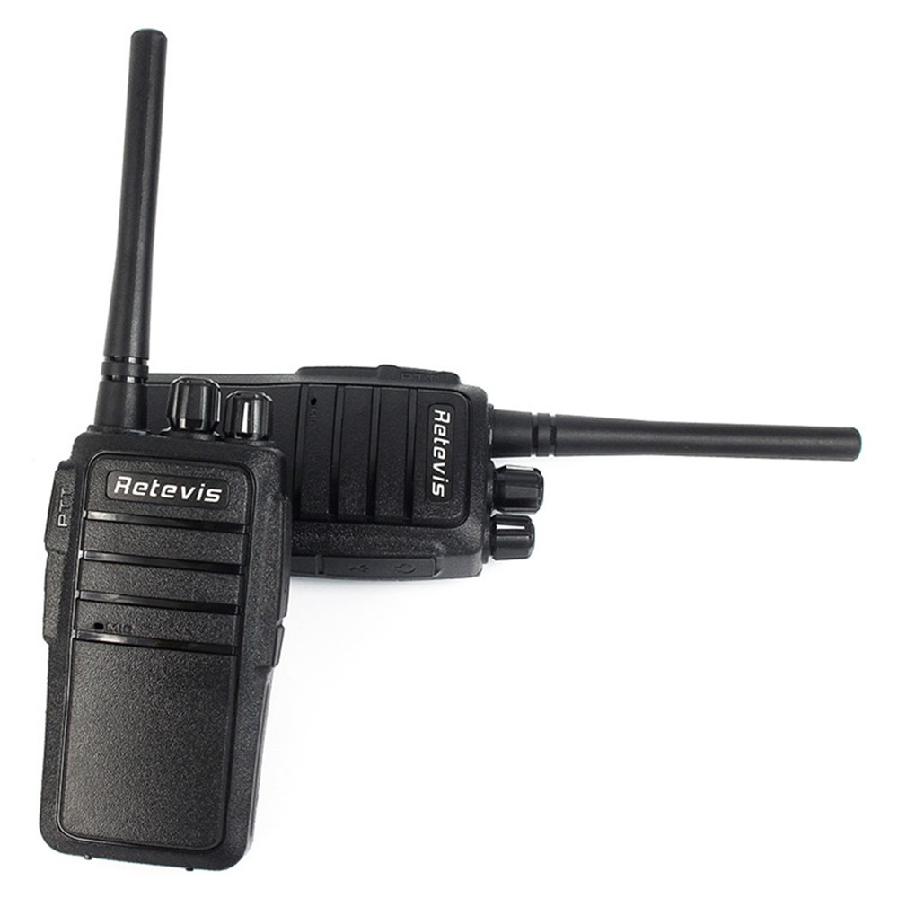 RETEVIS RT21 2Pcs/Set Portable Two Way Radio Mini Wireless Walkie-Talkie with 25kHz/12.5KHz Optional - EU Plugl-4