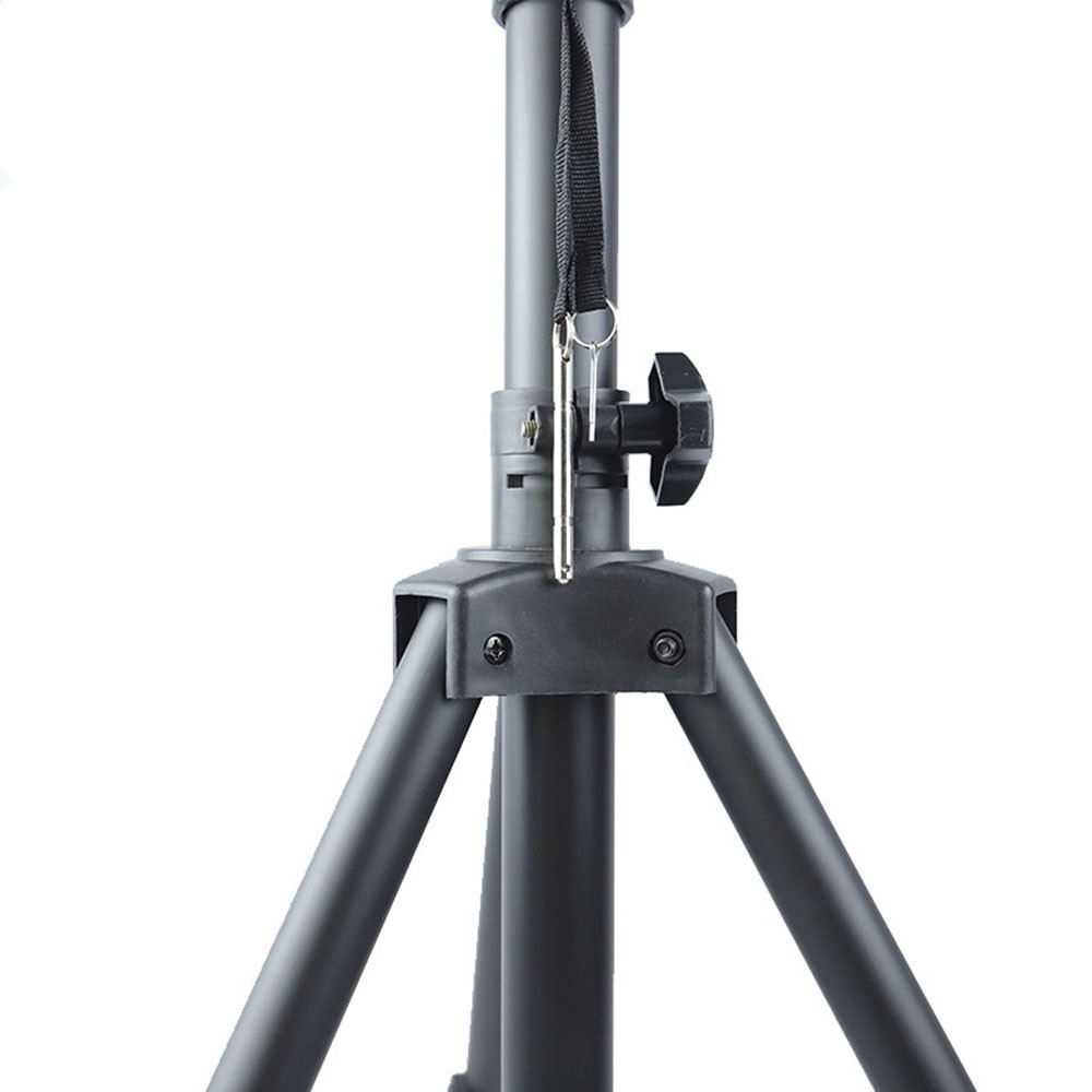 S10 Metal Foldable Speaker Tripod Floor Stand Adjustable Height Speaker Shelf Bracket-8