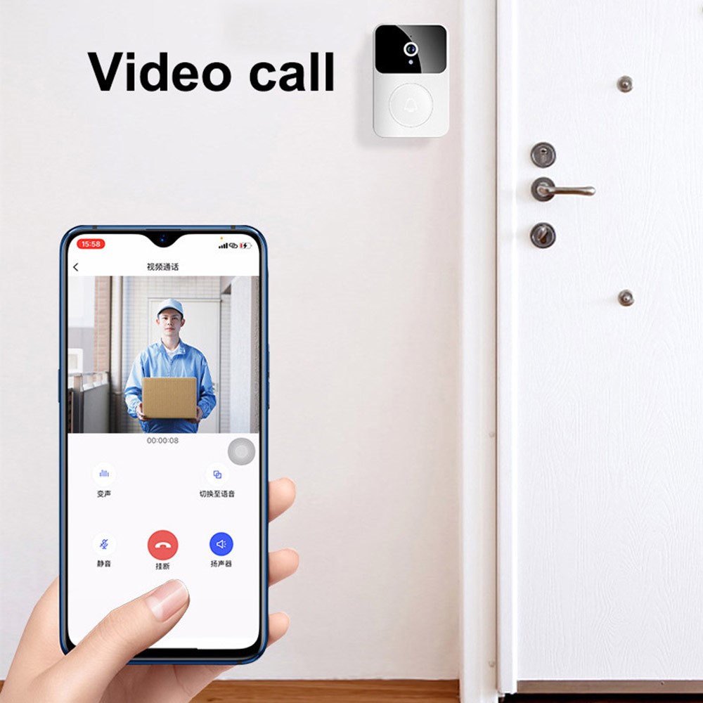 Wholesale X9 Smart Doorbell Supports Video Call Variable Sound