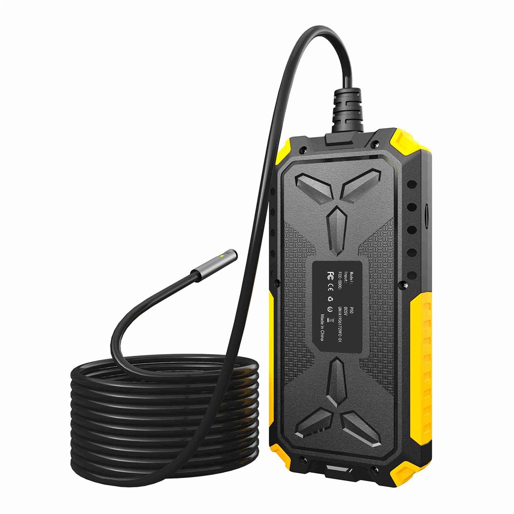 P50 4.5-inch Screen Industrial Smart Phone Endoscope with 8mm / 10m Cable IP68 Waterproof Borescope Scope Camera Dual Lends Inspection Camera-14