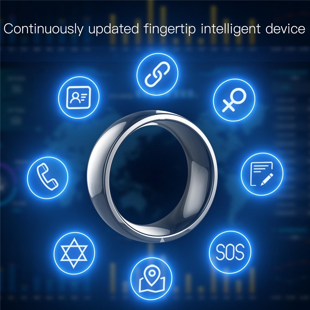 Jakcom R4 Smart Ring Multifunctional RFID / Кольцо NFC Для Ios, Android ...