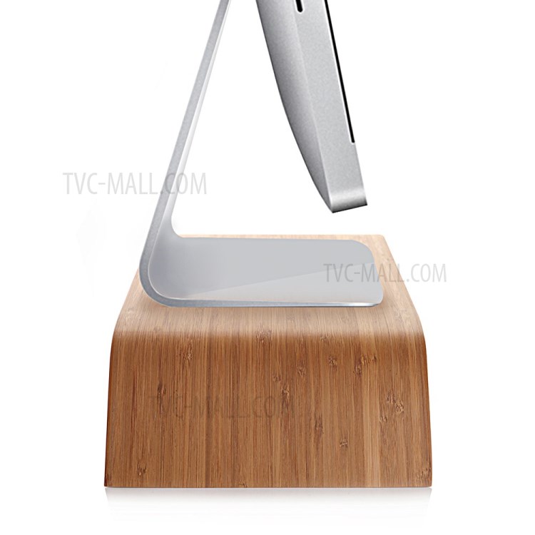 SAMDI Universal LCD Monitor Wood Stand for iMac Apple, Stand Surface: 36 x 23cm-5