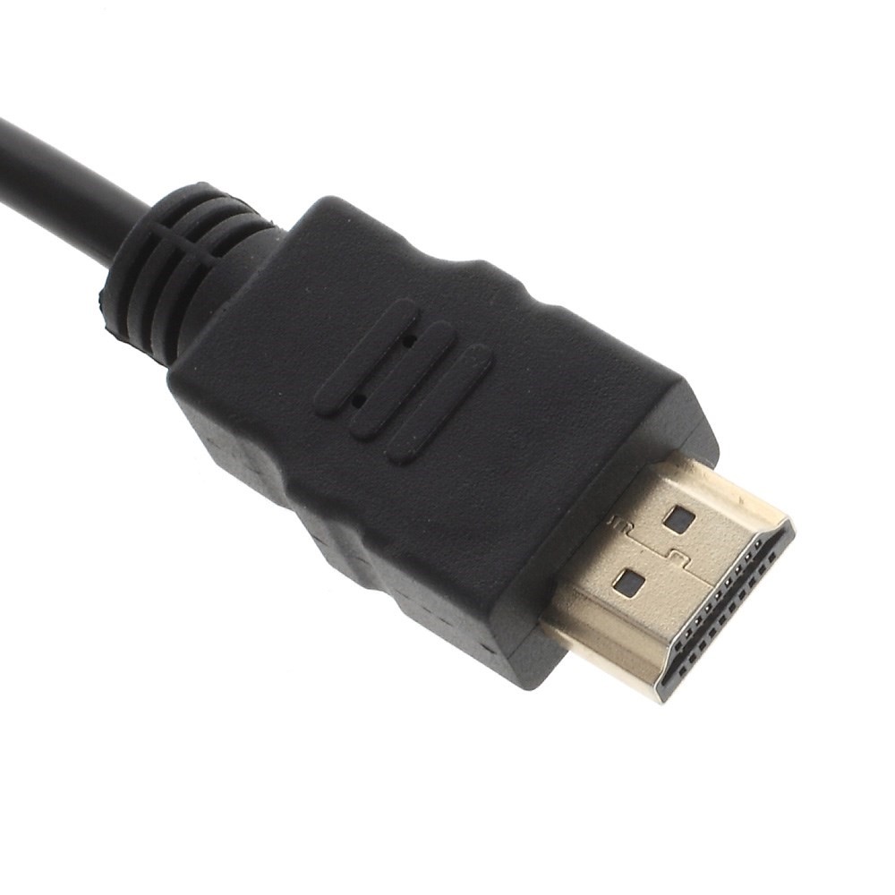 1080P HDMI / Mini HDMI Male to VGA Female Video Converter Adapter, Length: 17cm-4