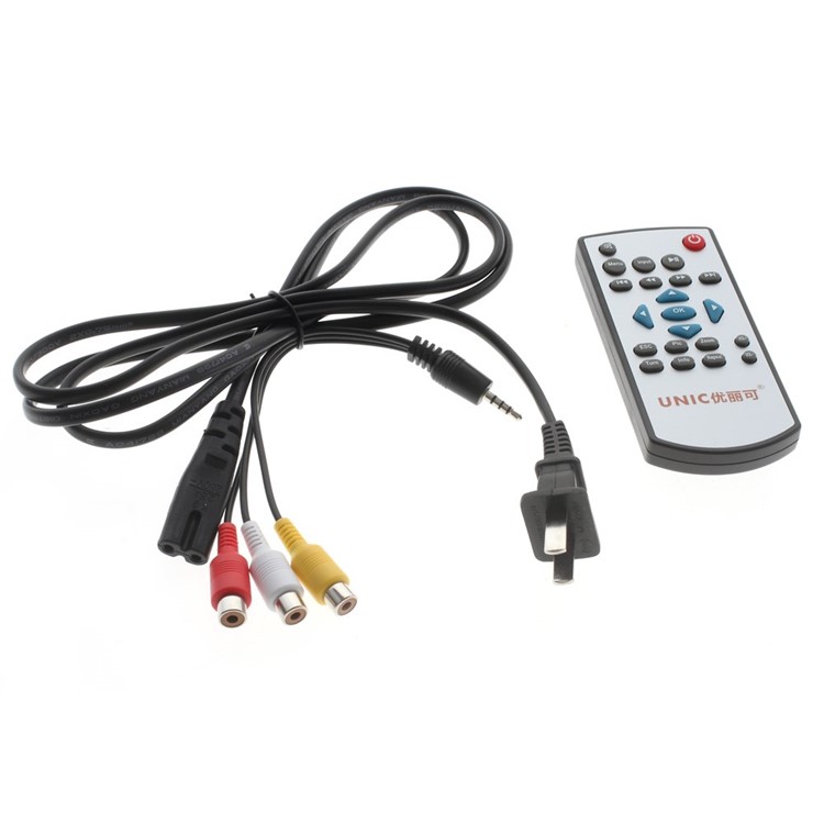 UNIC UC40 1080P Mini-Projektor 800LM LED-Projektion Mit Fernbedienung Unterstützung HDMI / USB / AV / SD-15