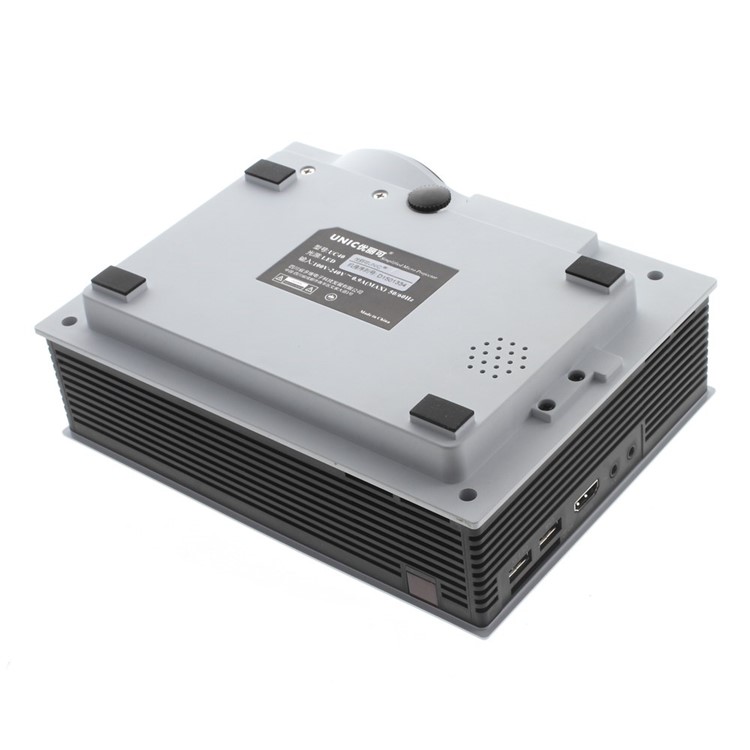 UNIC UC40 1080P Mini-Projektor 800LM LED-Projektion Mit Fernbedienung Unterstützung HDMI / USB / AV / SD-3