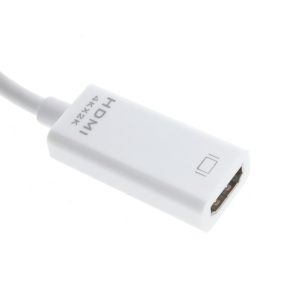 4K x 2K Mini Displayport Male to HDMI Adaptateur femelle Support de câble 3D, longueur: 8.2cm-4