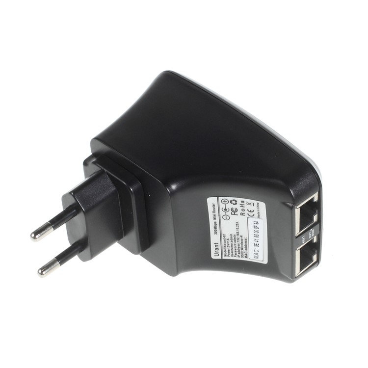 300 Mbps Wireless-N Mini-Router 802.11b / G / N Wireless-Repeater - EU-Stecker-2
