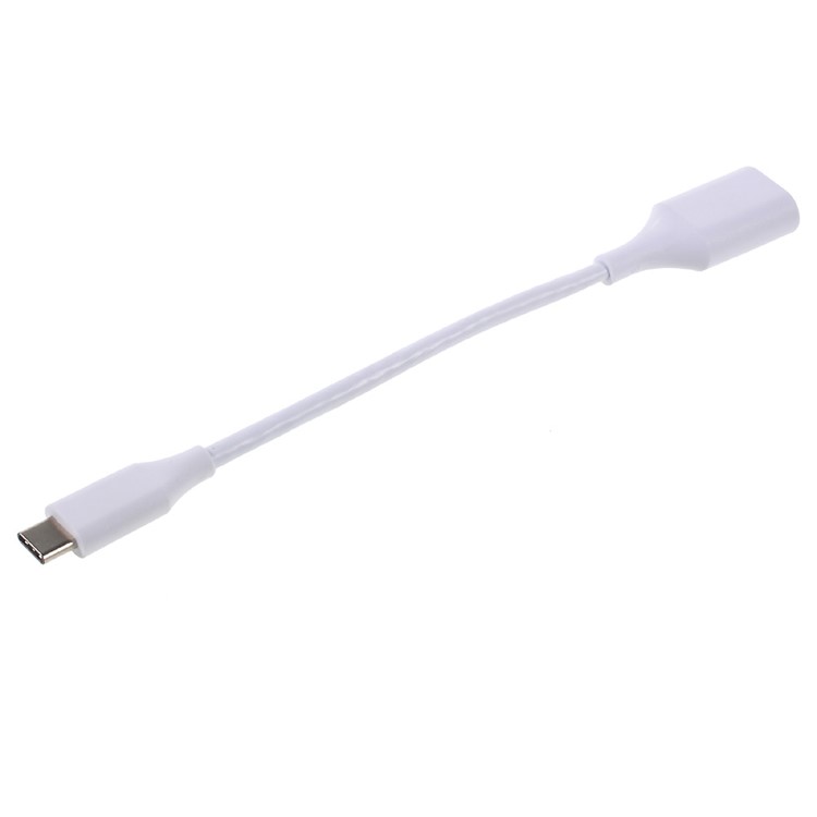 USB 3.1 Type-C OTG Host Cable for Macbook Laptop Tablet Mobile Phone - White-1