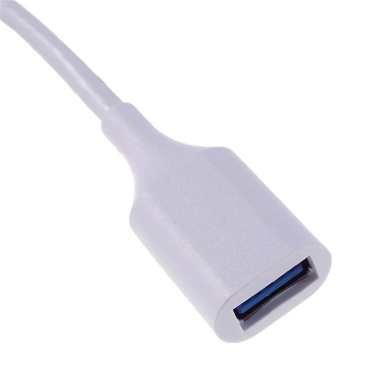 USB 3.1 Type-C OTG Host Cable for Macbook Laptop Tablet Mobile Phone - White-2