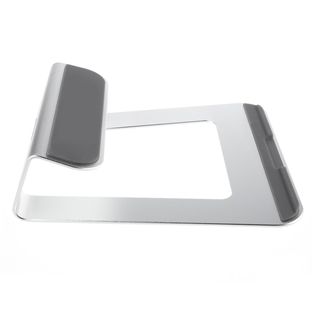 Suporte De Laptop De Liga De Alumínio Para Notebooks Apple Samsung Sony Etc - Cor Prata-2