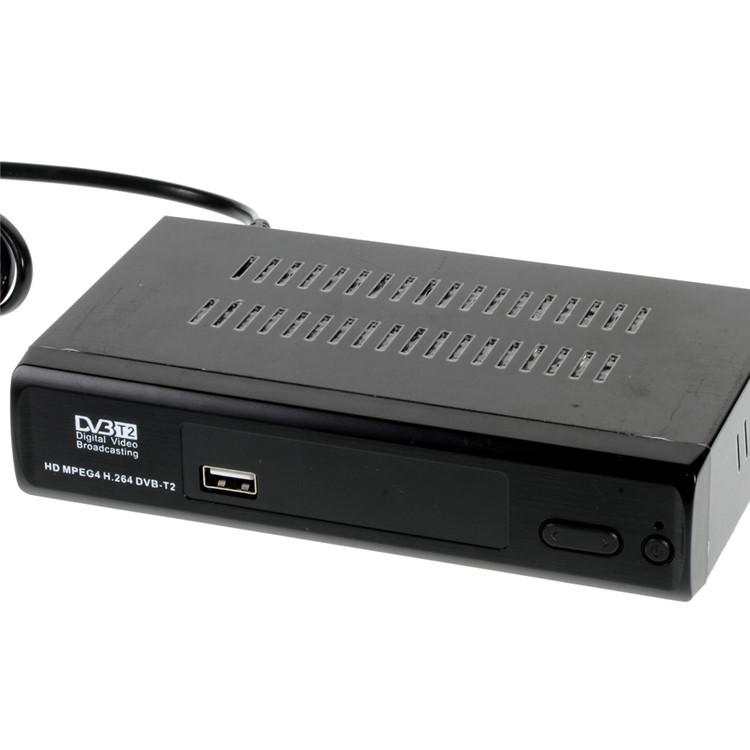 DVBT2 MPEG4 HD Digital TV Terrestrial Receiver Set Top Box Discount