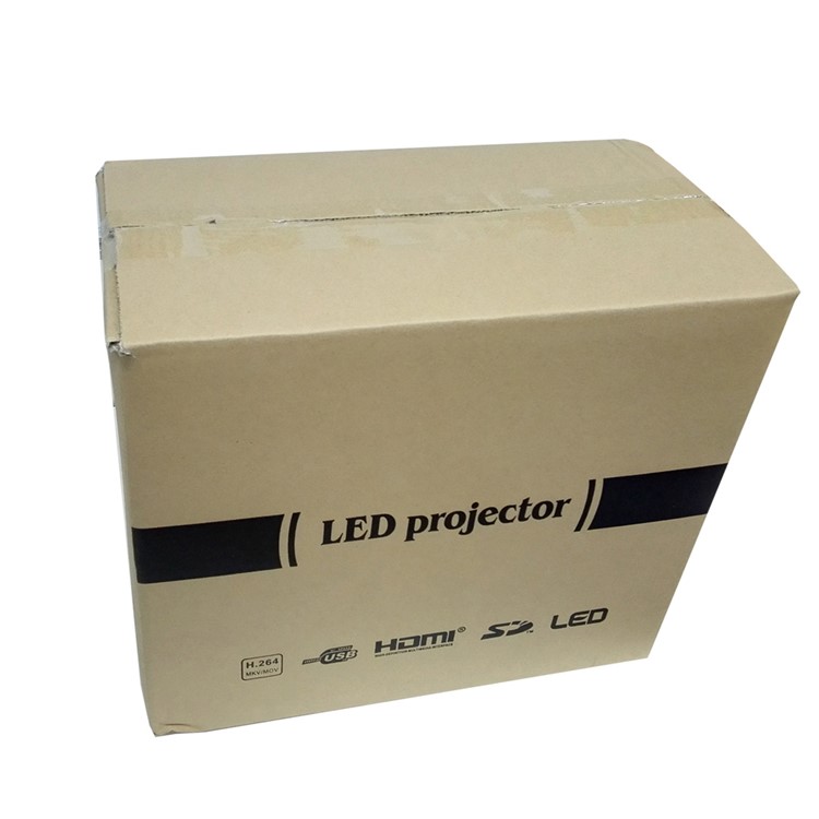 UHAPPY U20 2600LM 1080P Mini Proyector Home Theater 800x480 Con Control Remoto - Negro-11