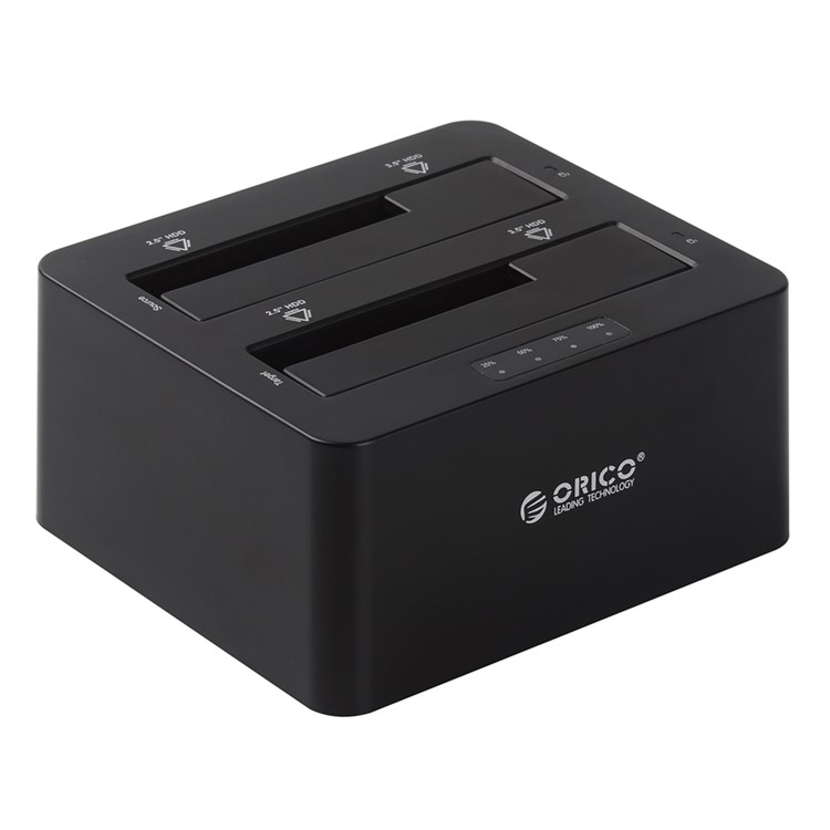 ORICO Professional 2-bay USB3.0-Festplatten-Dockingstation Für 2,5 / 3,5-Zoll-HDD / SSD Mit Klonfunktion (6629us3-c) - AU-Stecker-2