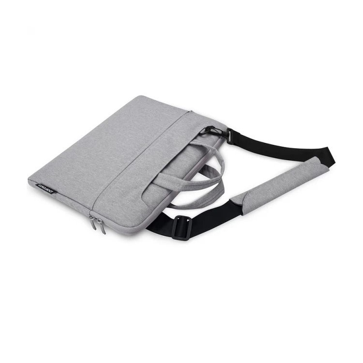 POFOKO Seattle Single Schulter Laptop Tasche Für MacBook Pro 15.4 Zoll Mit Retina-Display - Grau-6