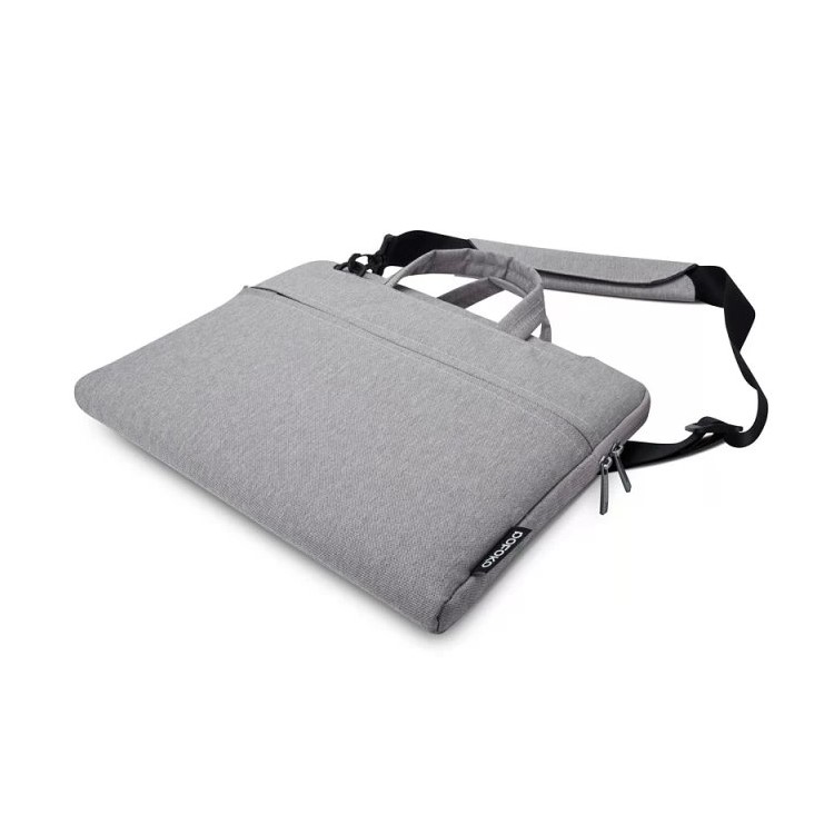 POFOKO Seattle Single Schulter Laptop Tasche Für MacBook Pro 15.4 Zoll Mit Retina-Display - Grau-7