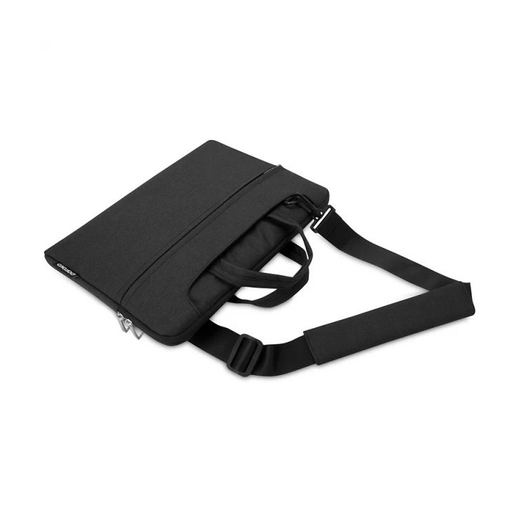 POFOKO Seattle Single Shoulder Laptop Sleeve Bag for iPad Pro MacBook Air Pro 13.3 inch - Black-5