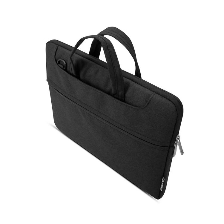 POFOKO Seattle Single Shoulder Laptop Sleeve Bag for iPad Pro MacBook Air Pro 13.3 inch - Black-7