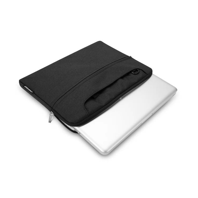 POFOKO Seattle Single Shoulder Laptop Sleeve Bag for iPad Pro MacBook Air Pro 13.3 inch - Black-8