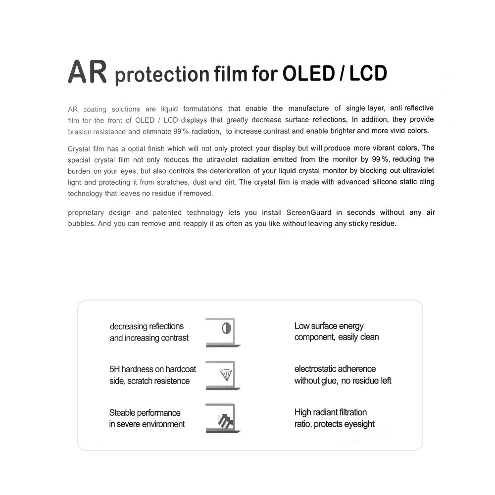 HD Clear Screen Protector Film for Macbook Pro 13.3 with Retina Display-2