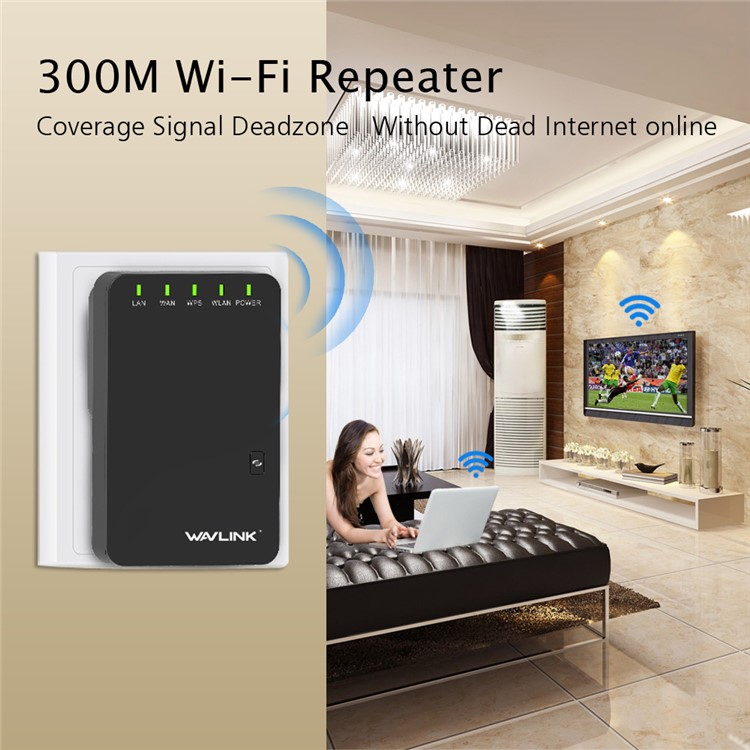WAVLINK WL-WN523N2 300Mbps N300 WiFi Router/Access Point Wireless Range Extender WiFi Booster Signal Amplifier 802.11n/b/g - EU Plug-14