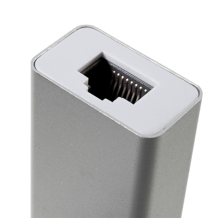 USB 3.0 to RJ45 10/100/1000Mbps Gigabit Ethernet Network Lan Adapter with 3 USB Ports-6