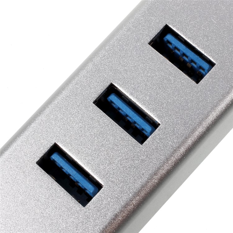 USB 3.0 to RJ45 10/100/1000Mbps Gigabit Ethernet Network Lan Adapter with 3 USB Ports-7