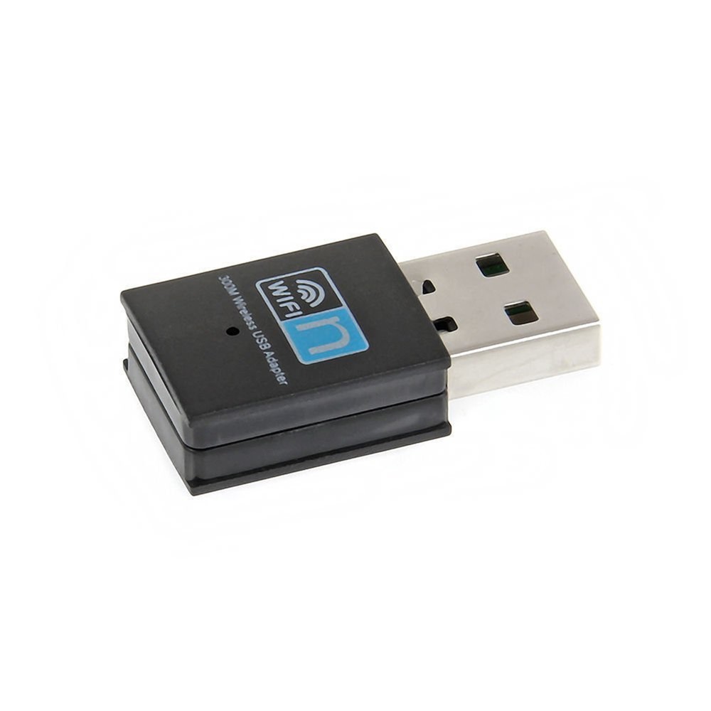 Adaptateur WiFi USB 300m Mini Adaptateur de Carte Réseau LAN Sans Fil