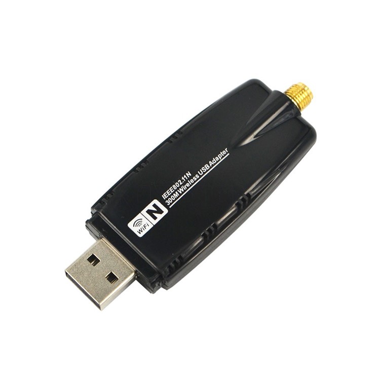 300Mbps WiFi USB Adapter Dongle Ethernet Network Card with Antenna-12
