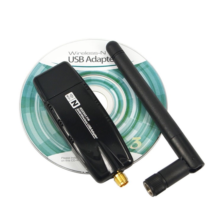 300Mbps WiFi USB Adapter Dongle Ethernet Network Card with Antenna-13