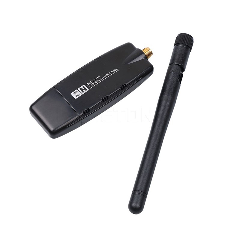 300Mbps WiFi USB Adapter Dongle Ethernet Network Card with Antenna-3